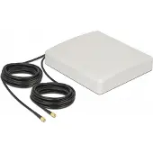 DeLOCK LTE MIMO Antenna 2 x SMA Plug 8 dBi directional with connection cable RG-58 10 m white outdoor