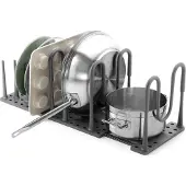 SmartaSaker PEGGY COOKWARE ORGANIZER CHARCOAL