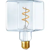 SPL | LED Filament | Grote fitting E27 | Kubuslamp | Kristal | 4W | Dimbaar