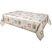 Habitable Tafelkleed FOURNIL - ROUGE - 140X250 CM dames 140x250 cm