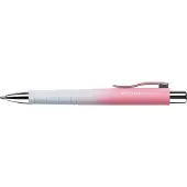 Faber-Castell Poly Ball Urban Intrekbaar Balpen Blauw 0,6 mm Extra breed Balpen Navulbaar