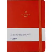 A-Journal My Journal - Agenda 2026 - A5 - Koraalrood - 1 week op 2 pagina's