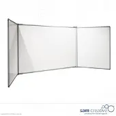 Sam Creative Whiteboard Pro Series Emaille Vijfvlaks 60x90 cm