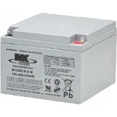 MK Battery - 26AH AGM accu voor uw scootmobiel - 16.6 cm x 17.5 cm x 12.5 cm (LxBxH)