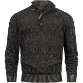 INDICODE JEANS Trui 'INRajas' zwart
