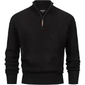 INDICODE JEANS Trui 'INPeace' zwart
