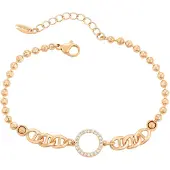 NAEMI Armband goud / transparant