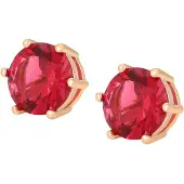 NAEMI Oorbellen goud / rood