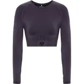 MOROTAI Functioneel shirt 'Naikan' donkerlila / zwart