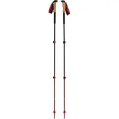 Black Diamond - Wandel- / trekkingstokken - Pursuit Trekking Poles Charcoal/Octane voor Unisex van Aluminium - Maat M/L - Zwart