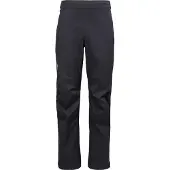 Black Diamond - Fineline Stretch FZ Pants - Regenbroek XS - Regular, zwart/grijs
