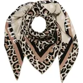 Zwillingsherz Doek ecru / mokka / zwart / wit