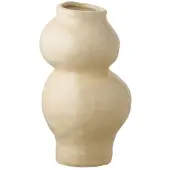 House Nordic Solveig vaas Ø10,5cm beige.