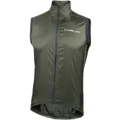 Nalini Singh - Scirocco Wind Vest - Fietsbodywarmer XL, olijfgroen