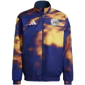Adidas Ajax x ID&T Trainingsjack Reversible Blauw