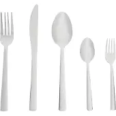 Beliani PENNE - Bestekset 60-delig - Zilver - RVS