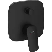 Hansgrohe Logis - Inbouw badkraan, voor 2 functies, mat zwart 71405670