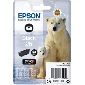 Epson 26 (C13T26114012) Inktcartridge Foto-zwart