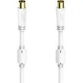 Hama Antennekabel - - 00205246 - Goud - 1,5 m - 100 DB