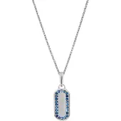 Orphelia 'Malaga' Dames 925 Sterling Zilveren Hanger met Ketting - Zilver ZH-7573