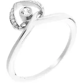 Orphelia Dames 925 Sterling Zilveren Ring - Zilver ZR-7126
