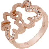 Orphelia Dames 925 Sterling Zilveren Ring - Roze ZR-7077/1