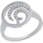 Orphelia Dames 925 Sterling Zilveren Ring - Zilver ZR-7084