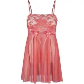 Lingadore Night Babydoll Spiced Coral | Maat: 4XL | Kleur: Spiced Coral