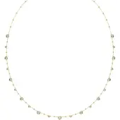 Swarovski Ketting goud / zilver