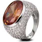Orphelia Dames 925 Sterling Zilveren Ring - Zilver R-12341