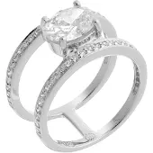 Orphelia Dames 925 Sterling Zilveren Ring - Zilver ZR-7122