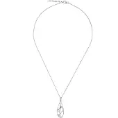 Orphelia 'Ava' Dames 925 Sterling Zilveren Ketting met Hanger - Zilver zh-7374