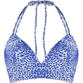 Lingadore Bikinitop blauw / offwhite