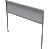 AVH-Collectie Riviera overkapping 3m screen antraciet