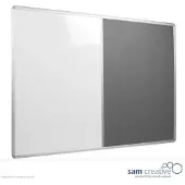 Sam Creative Whiteboard Prikbord Combi board 60x120 cm