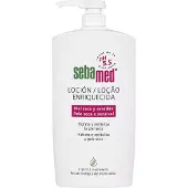 Sebamed Enriched Lotion To Moisturize And Revitalize Dry And Sensitive Skin Bottle 1000ml Transparant Kinderen