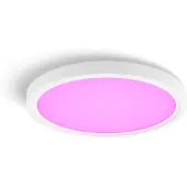 Philips Plafondlampen Devote Hue Slanke Plafondlamp S - Wit