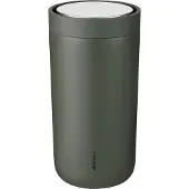 Stelton - To Go Click Vacuum Insulated Cup - Soft Dark Forest - 0.2 l