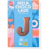 HEMA Chocoladeletter melk J 140g