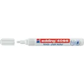 Edding 4095 chalk marker - 2 tot 3 mm - wit