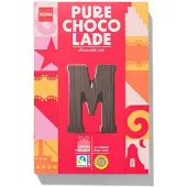 HEMA Chocoladeletter puur M 140g