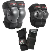 Triple 8 - Saver Series 3 Pack Zwart - Beschermset - JR