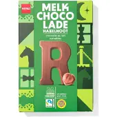 HEMA Chocoladeletter melk hazelnoot R 140g