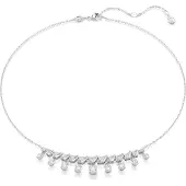 Swarovski 'Idyllia' Dames Ketting van Basismetalen - Zilver 5692637