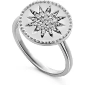 Orphelia 'Shine' Damenring van 925 Sterling Zilver - Zilver ZR-7576
