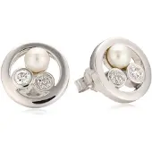 Orphelia Dames 925 Sterling Zilveren Oorbellen - Zilver ZO-5896