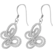 Orphelia Dames 925 Sterling Zilveren Oorbellen - Zilver ZO-5264