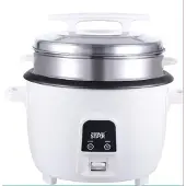 Winning Star St-9341 Rijstkoker Met Stomer 3.6 Liter Wit