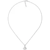 Orphelia Dames 925 Sterling Zilveren Ketting met Hanger - Zilver ZH-4385