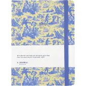 A-Journal My Journal - Agenda 2026 - Toile de Jouy Blauw - A5